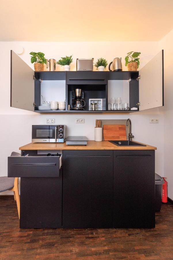 Global Living - Design Apartment I Rathausplatz I Kitchen I 아우크스부르크 외부 사진